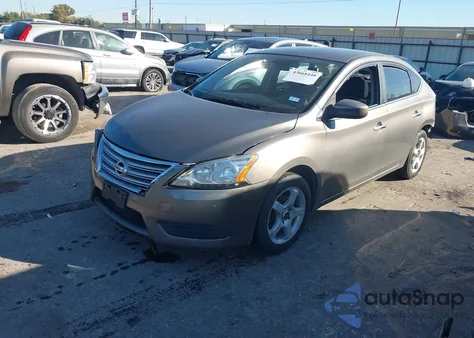 2015 Nissan Sentra Fe+ S/S/Sl/Sr/Sv from USA, damaged, VIN 3N1AB7AP4FL660348
